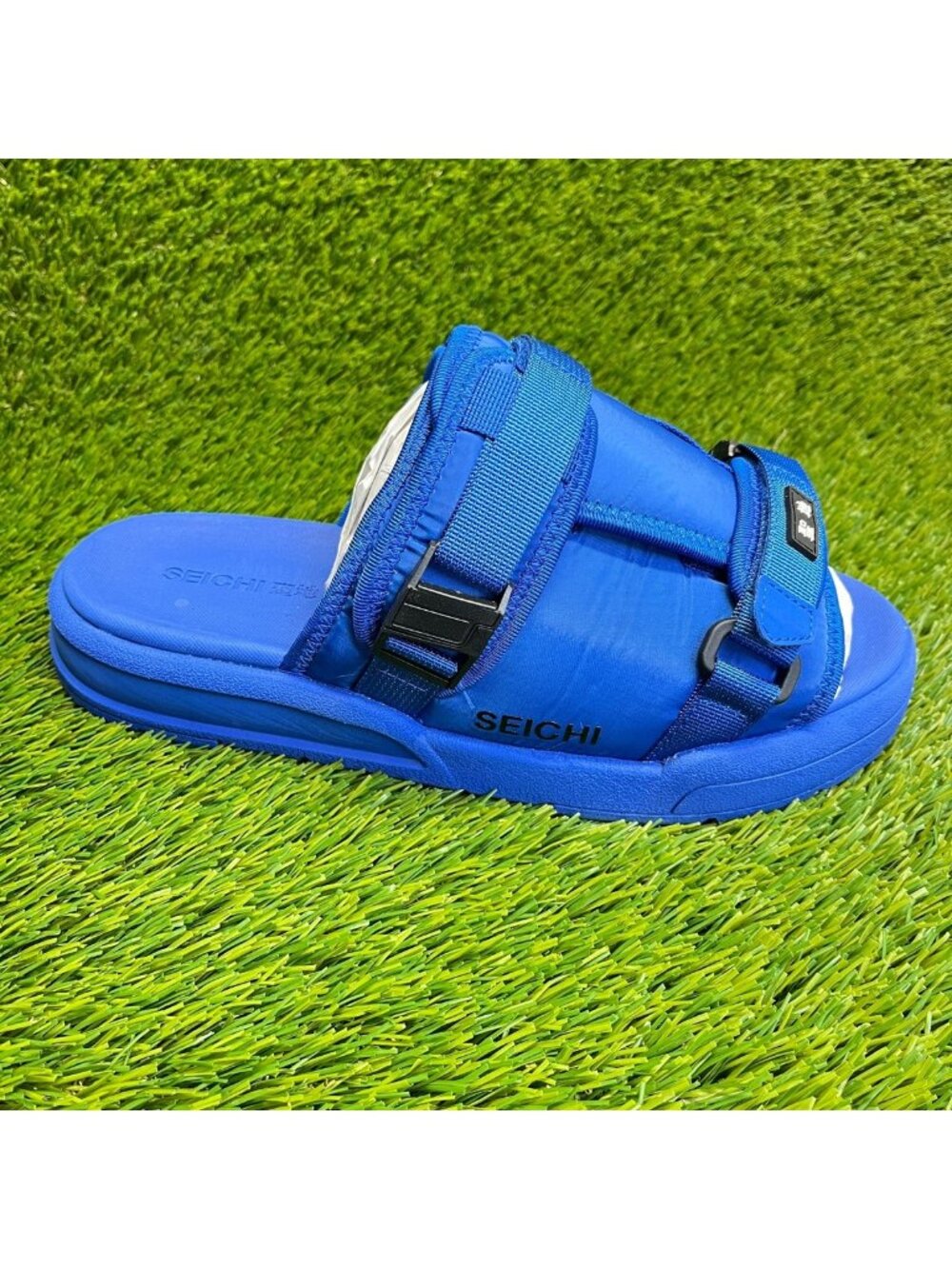 Seichi Yoroi V2 Mens Size 10 Cobalt Blue Beach Walking Casual Slide Sandals